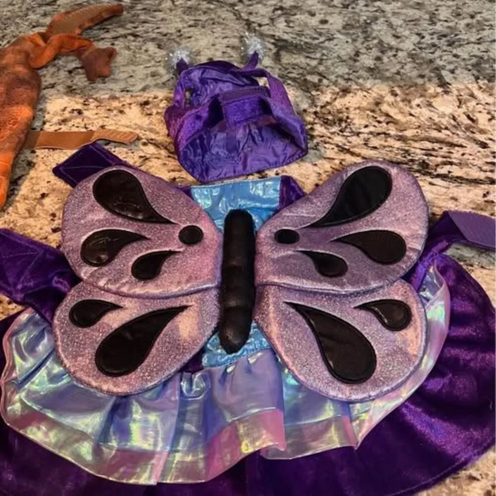 🐶🎃 SMALL DOG HALLOWEEN COSTUME BUNDLE – 3 COSTUMES + NEW COLLAR 🎃🐶